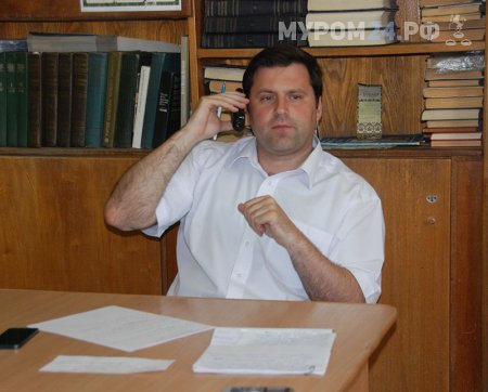 Евгений Рычков более часа отвечал на вопросы читателей "Муромского края"