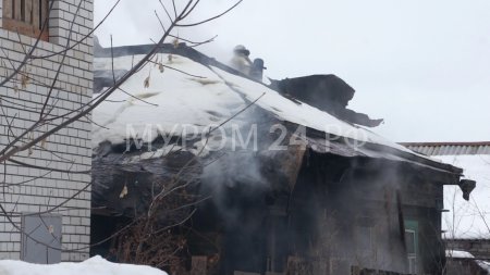 В Карачарово сгорел частный дом (ФОТО)