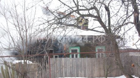 В Карачарово сгорел частный дом (ФОТО)