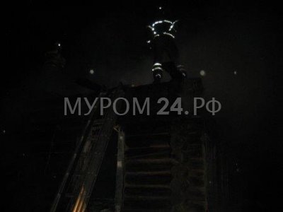 На пожаре в Старом Ратово чуть не погиб человек 