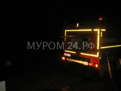 На пожаре в Старом Ратово чуть не погиб человек 